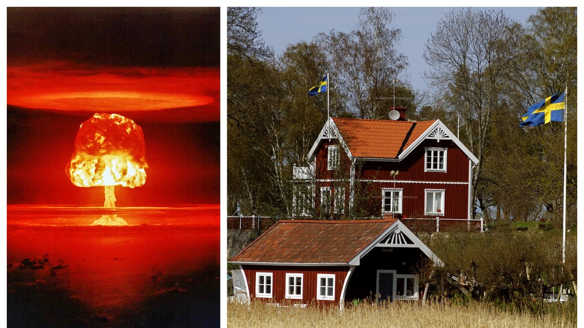 Vad händer om en atombomb slår ner i Sverige?